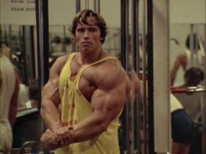 From the film Pumping Iron.